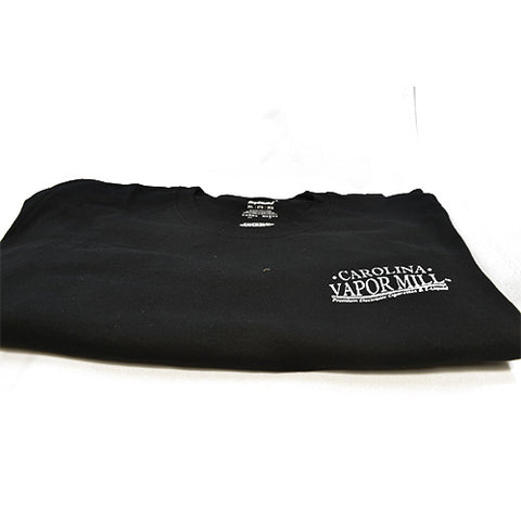 CVM Black T-Shirt - Carolina Vapor Mill